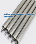 Heavy Duty Built To Last Stainless Steel Conveyor Roller 1 Inch Diameter 550mm Long Unpowered Replacement Slide Roller display