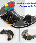 Wireless Controller For MicroBit Robots Kit With MakeCode Compatibility Easy HandsOn Coding Toy For STEM Learning Kid Friendly Remote Controller For Building Robots Ideal Gift For Kids And Teens MicroBit Not Included, acrylic joystick controller