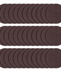 Dremel 409 cutoff wheel discs, 15/16 in diameter, 0.025 in thick, 36-piece rotary tool set; stacked brown abrasive discs