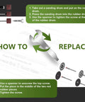 Instruction guide for Go To Rotary Tool Accessory Kit With Four Hundred Twenty Pieces And One Eighth Inch Shanks For Universal Fitment.