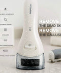 Electric Foot Callus Remover Rechargeable Cordless Foot File That Kicks Dry Skin Out The Window And Delivers Fresh Heels With Zero Hassle For Your Effortless Daily Glow Up with waterproof design and multiple rollers.