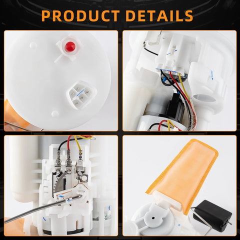 Electric Fuel Pump Module Assembly For Toyota Camry 2002 2003 2004 2005 2006 2.4L 3.0L Low Noise Fuel Pump Replacement