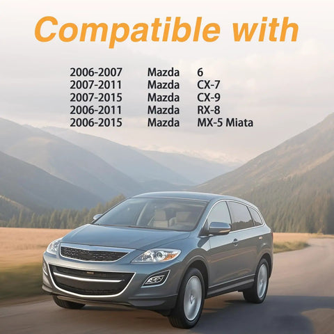 Mazda SUV compatible with Ignition Key Knob With Inner And Outer Push Switch Upgraded Start Button Built To Last