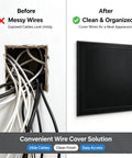 Tough As Nails Aluminum Access Panel For Drywall hides messy electrical wiring and conceals clutter with a heavy duty galvanized steel frame.