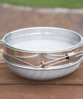 Stainless Steel Honey Strainer With Dual Sieve For Beekeeping Fine And Coarse Mesh Filter To Harvest Pure Honey Durable Beekeeping Gear