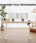 Sit Stand Electric Standing Desk 48 By 24 Inches With Quiet Motor Smooth Height Adjustment From 28 To 46 Inches Ergonomic Computer Desk