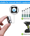 Eight Piece 13mm Shallow Sockets Set With 3/8 Inch Drive, 6 Point Design For Strong Grips On Stubborn And Damaged Fasteners