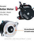 Beefed Up Extruder Gear Kit With All Metal Drive Wheel Camouflage Aluminum Housing POM Reduction Gear motor view