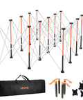 Portable Folding Workstand For Garage And Workshop Built Tough With 6000 Lbs Capacity, Collapsible Frame, No Assembly Required