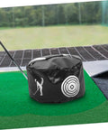 Golf Swing Training Bag With Impact Pouch Weather Resistant Design For All Skill Levels Realistic Ball Feel Practice Aid