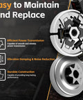 Three Eighths Inch 7 Tooth Sprocket Clutch Drum Bearing Kit For Stihl Chainsaws MS290 MS310 MS390 MS029 MS039 close-up view