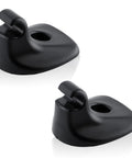 Sun Visor Clip Replacement For Chrysler 200 2011-2015 And Dodge Avenger 2011-2014 Black ABS Plastic Visor Hook Support