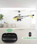 Dope Mini RC Helicopter With Camera For Kids And Adults U12S WiFi FPV Drone flying indoors with controller in the foreground