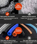Comparison of raw materials and thickness for Top Shelf Pneumatic Air Hose And Compressor Tubing 4Mm 6Mm 8Mm 10Mm Variants.