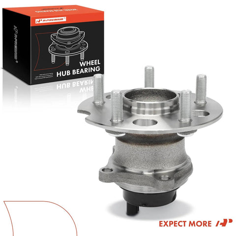 Rear Wheel Bearing And Hub Assembly With ABS For Toyota RAV4 1996 To 2005 FWD Only 5 Lug Hub Replacement with packaging