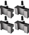 Hella Sturdy 250 101 Quick Change Tool Post Set For Mini Lathe And Metal Machining Featuring A Knockout 4 Pack Face Holder