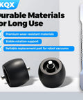 2 Pack Front Caster Wheel Compatible With AV RV UR QR Series Models Including R101AE RV1001AE UR1100SRUS AV1002AE AV1010AE RV100AE And More With Disassembly Tool For Easy Replacement shown with disassembly tool