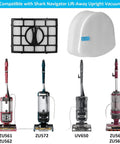 Must Have Replacement Filter Kit For Shark Navigator Zero M Lift Away Speed Upright Vacuum Models with filters and vacuums visible