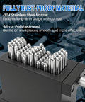 Sixty Seven Pin Flexible Work Clamping Fixture Universal Needle Array Jig For Cnc Milling And Laser Marking Builds Dead Tight No Sweat Grip To Secure Any Weird Shape Component Real Quick with stainless steel nozzle.