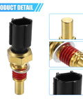 Top Tier Cylinder Head Temperature Sensor 8L3Z6G004A Slick Swap for Ford Crown Victoria showing metal and plastic components.