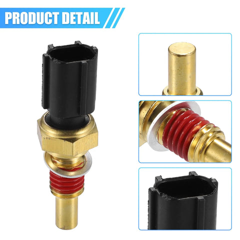 Top Tier Cylinder Head Temperature Sensor 8L3Z6G004A Slick Swap for Ford Crown Victoria showing metal and plastic components.