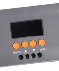 Heavy Duty Boost Mppt Solar Controller 10 Amp 24 Volt 72 Volt with display and buttons for easy operation.