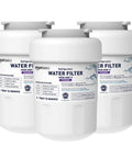 Replacement GE MWF Water Filter Cartridge For GE And Kenmore Refrigerators, NSF Certified, 3 Pack, front view