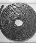 Graphite braided compression packing, 10 ft coil, 1/8 in x 1/8 in for pump valves/mechanical seals