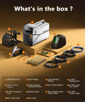 700W 6-In-1 Fiber Laser Welder For Welding And Cutting, Rust Removal, Underwater Welding, CNC Retrofit And More with accessories