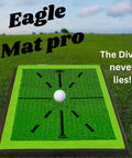 Pro Grade Golf Swing Training Mat That Tracks Ball Impact And Swing Path With Real Time Color Feedback From Green To White outdoors