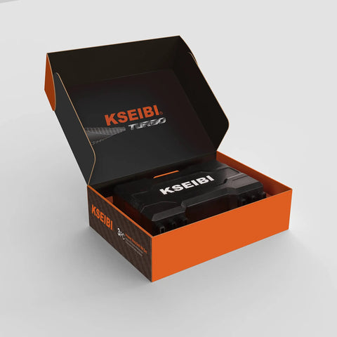 Unibit 3 Piece High Speed Steel Step Drill Bit Set For Stainless Steel Aluminum And Wood in KSEIBI branded box