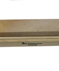 3 Stone Sharpening Stone Set With Wood Mounted Base, Pro Grade Soft Hard Black Stones In Coarse Fine And Extra Fine Grits