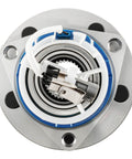 Front view of Front Wheel Hub Bearing Assembly With ABS 5 Lug For Buick LeSabre 2000-2005 And Compatible Models, 1 piece