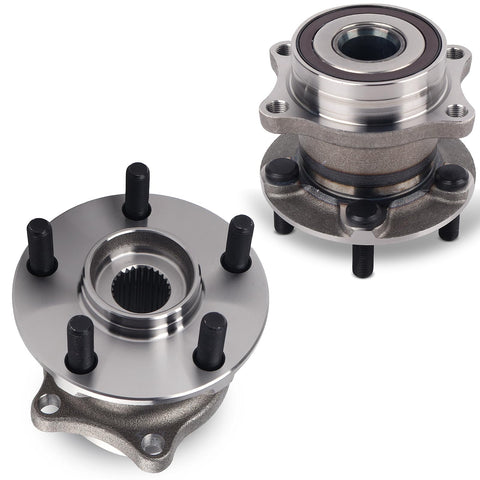 Rear Wheel Bearing And Hub Assembly Drop In Ready 5 Lug With ABS For Subaru Forester Impreza Crosstrek Legacy Outback WRX STI BRZ Toyota 86 Scion FR S 2008 Through 2021 Pair