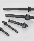 10 Pack 3/8x3 Inch Beefy Heavy Duty Wedge Anchors For Concrete And Cement Galvanized Carbon Steel Rust Resistant Fasteners