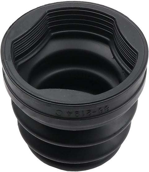 CV Joint Boot Kit For 2012 2013 Kia Soul And 2006 2013 Lexus IS250 With Boot Grease And Clamps Included OE Style Fit Durable Construction Easy Install Keeps Your Axle Rolling Smoothly For Your Ride black CV boot close-up