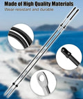Close-up of 15Ft GEN I Outboard Throttle And Shift Cables Set with attachments, designed for Mercury, MerCruiser, Mariner engines.