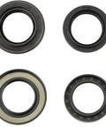 Heavy Duty Front Differential Carrier Seal and CV Axle Shaft Oil Seal Kit for 4Runner Tacoma Sequoia Tundra Fj Cruiser Lexus GX LX Vehicles 2 Pack Leak Fix Easy Install showing four rubber seal designs.