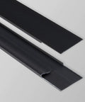 Snap On T Bar Ceiling Grid Cover Kit For 96 Sq Ft Onyx Finish No Tools Needed Easy Clip In Main Beams And Cross T Covers