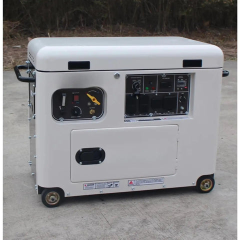 Ultra Quiet High Power Portable Generator Set For Home Backup, Marine Use, And Construction Sites