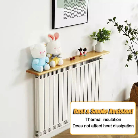 Custom Size Wooden Radiator Shelf Cover Wall Mounted Hidden Storage Panel With Heavy Duty Steel Brackets For Bedroom Office Garage Kicking Clutter To The Curb While Saving Space Like A Boss Straight Up Durable with plush toys and decor.