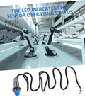 Inductive Proximity Sensor CHE18-8NA-A710 with bracket and wire for industrial metal detection automation system
