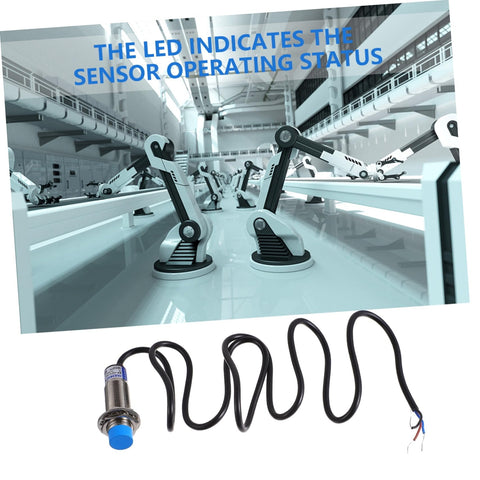 Inductive Proximity Sensor CHE18-8NA-A710 with bracket and wire for industrial metal detection automation system