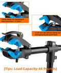Heavy Duty Bike Repair Stand With Bench Mount For Road And Mountain Bikes Easy Clamp And Quick Release showing clamp details