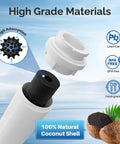 Refrigerator Water Filter Pack of 3 Compatible With Whirlpool EDR4RXD1 Maytag UKF8001 and EveryDrop 4 material details