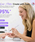 All In One DIY Acrylic Nail Kit With Everything Hema Free Low Odor Monomer Set for salon quality at home use, comfortable application