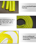 AC04122 Fuel Line Kit With Filter And Primer Bulb Replacement showing four yellow fuel lines for small engine use.