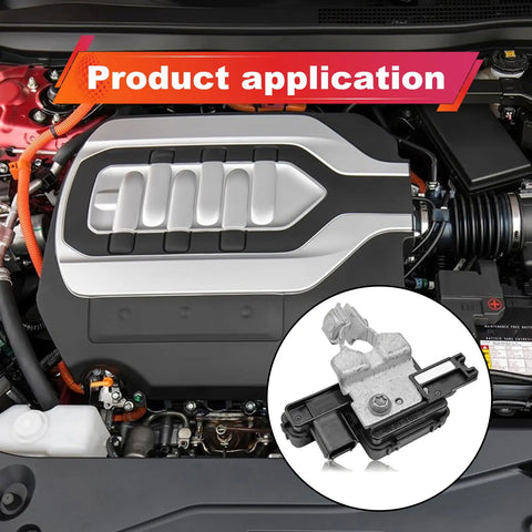 Battery Current Sensor Terminal Clamp For Honda Accord And Acura Rlx 2013 To 2020 shown in engine bay installation.