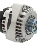 160 Amp Plug And Play Beefed Up Alternator Replacement For 2007 To 2014 Chevy Tahoe Silverado Suburban Avalanche And GMC Yukon XL Sierra 1500 2500 3500 HD Cadillac Escalade ESV EXT V6 4.3L 4.8L 5.3L And V8 6.0L 6.2L OE 40012253 front view