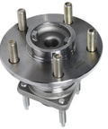 Rear Wheel Bearing Hubs With ABS 5 Lug Fits Chevy Malibu 2004-2012 HHR 2008-2010 Cobalt 2009-2010 Pontiac G6 2005-2010 Saturn Aura 2007-2009 Replacement Wheel Bearing And Hubs Assembly